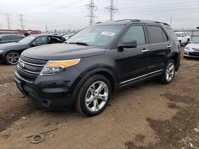 FORD EXPLORER L 2014 with VIN 1FM5K8F80EGB78044 - Photo from auction