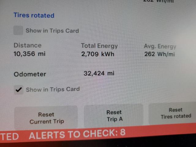 Photo 9 from auction – 2020 TESLA MODEL 3 with VIN 5YJ3E1EB4LF646212