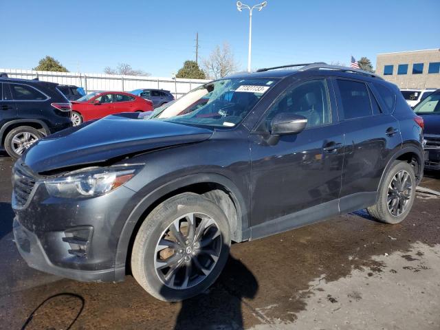 MAZDA CX-5 GT 2016 with VIN JM3KE4DY6G0833353 - Photo from auction