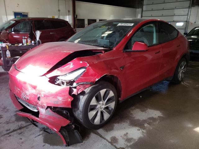 TESLA MODEL Y 2023 with VIN 7SAYGDEE7PF710909 - Photo from auction