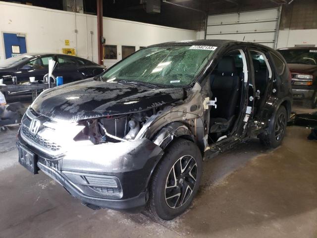 HONDA CR-V SE 2016 with VIN 5J6RM4H46GL082846 - Photo from auction