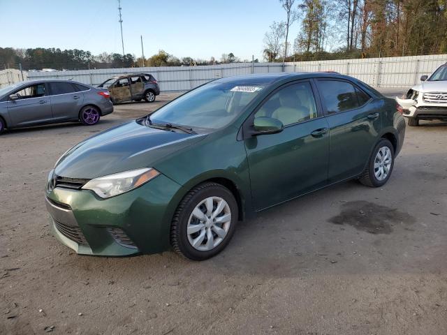 TOYOTA COROLLA L 2015 with VIN 2T1BURHE6FC391087 - Photo from auction