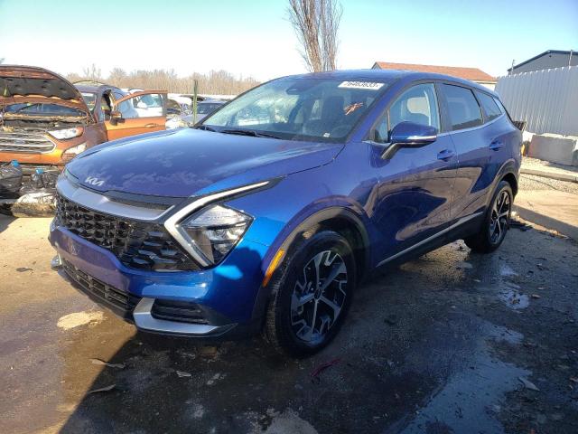 KIA SPORTAGE E 2023 with VIN 5XYK33AFXPG075314 - Photo from auction