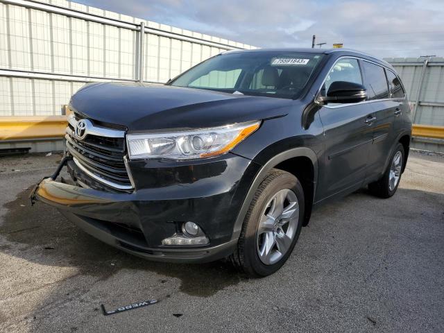 TOYOTA HIGHLANDER 2015 with VIN 5TDDKRFH9FS118633 - Photo from auction