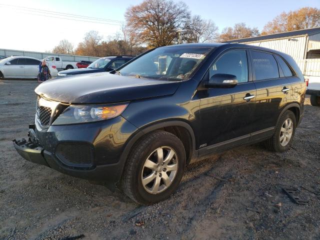 KIA SORENTO LX 2013 with VIN 5XYKTCA60DG348689 - Photo from auction