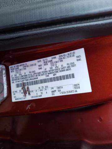 Photo 14 from auction – 2014 FORD ESCAPE S with VIN 1FMCU0F79EUB22888