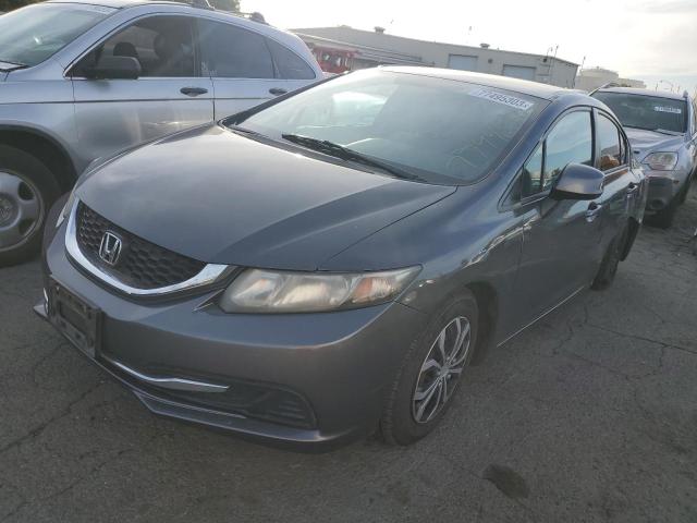 HONDA CIVIC LX 2013 with VIN 2HGFB2F50DH501704 - Photo from auction