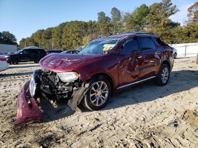 DODGE DURANGO CI 2017 with VIN 1C4RDJEG7HC945772 - Photo from auction
