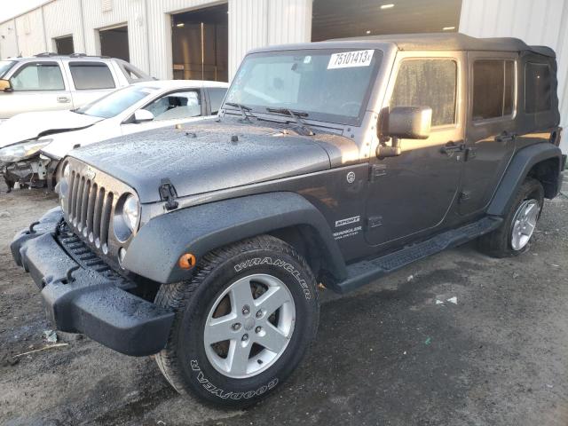 JEEP WRANGLER U 2014 with VIN 1C4BJWDG3EL289266 - Photo from auction
