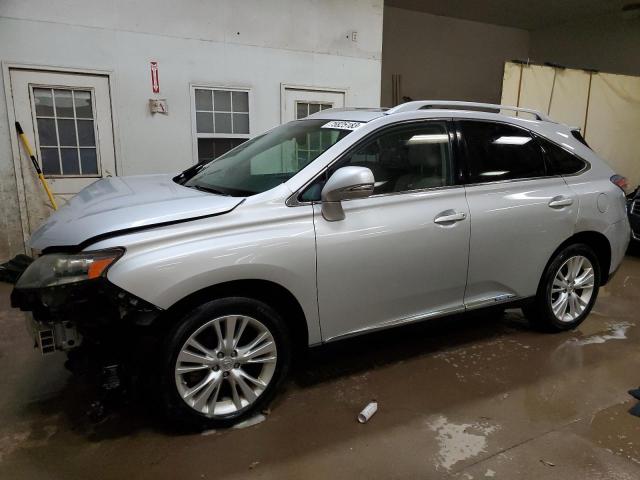 LEXUS RX 450 2010 with VIN JTJBC1BA2A2015579 - Photo from auction