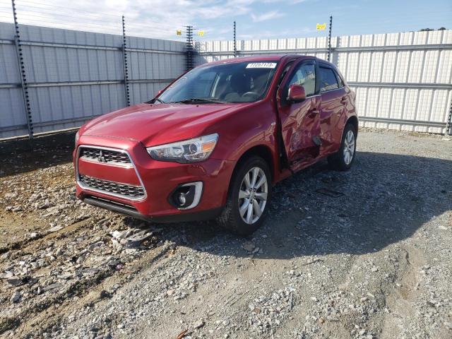 MITSUBISHI OUTLANDER 2015 with VIN 4A4AP4AU7FE009193 - Photo from auction