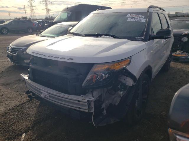 FORD EXPLORER S 2014 with VIN 1FM5K8GT5EGC21229 - Photo from auction