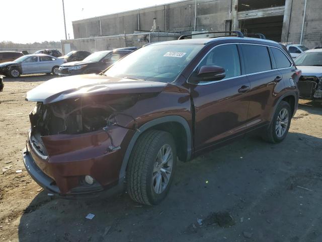 صورة رقم 1 من المزاد - 2014 TOYOTA HIGHLANDER مع VIN 5TDKKRFH7ES031464