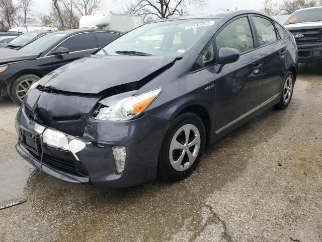 TOYOTA PRIUS 2013 with VIN JTDKN3DU5D1657384 - Photo from auction