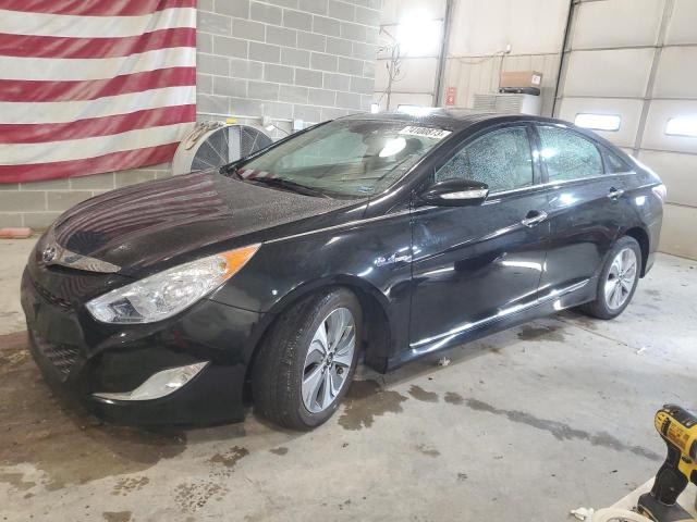 HYUNDAI SONATA HYB 2013 with VIN KMHEC4A4XDA074673 - Photo from auction