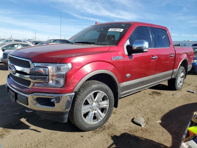 FORD F150 SUPER 2018 with VIN 1FTEW1EG7JFC11887 - Photo from auction