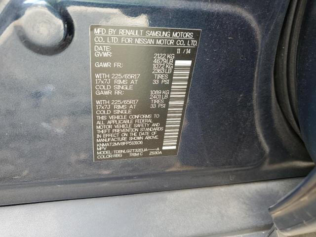 Photo 14 from auction – 2015 NISSAN ROGUE S with VIN KNMAT2MV8FP513106