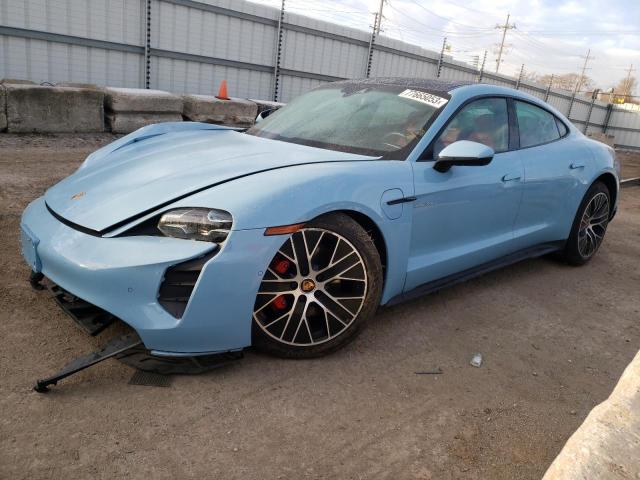 PORSCHE TAYCAN 4S 2020 with VIN WP0AB2Y11LSA50635 - Photo from auction