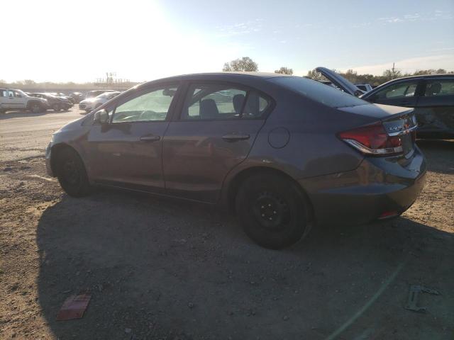 Photo 2 from auction – 2013 HONDA CIVIC LX with VIN 19XFB2F57DE073317