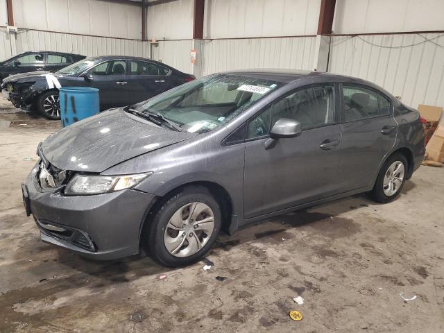 HONDA CIVIC LX 2013 with VIN 19XFB2F5XDE258431 - Photo from auction
