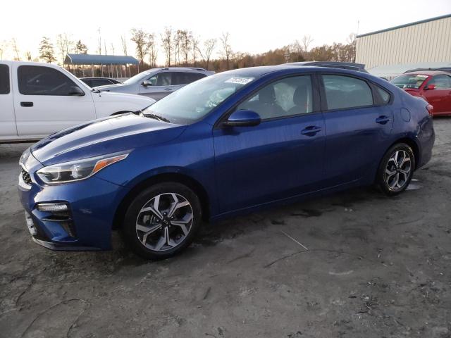 KIA FORTE FE 2021 with VIN 3KPF24AD4ME277843 - Photo from auction