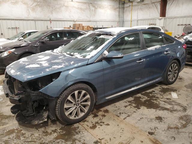 HYUNDAI SONATA SPO 2016 with VIN 5NPE34AF9GH423647 - Photo from auction