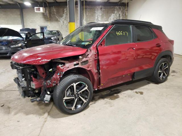 Photo 1 from auction – 2021 CHEVROLET TRAILBLAZE with VIN KL79MUSL0MB035431