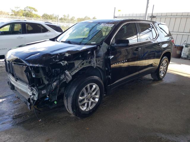 CHEVROLET TRAVERSE L 2021 with VIN 1GNERFKW6MJ150010 - Photo from auction