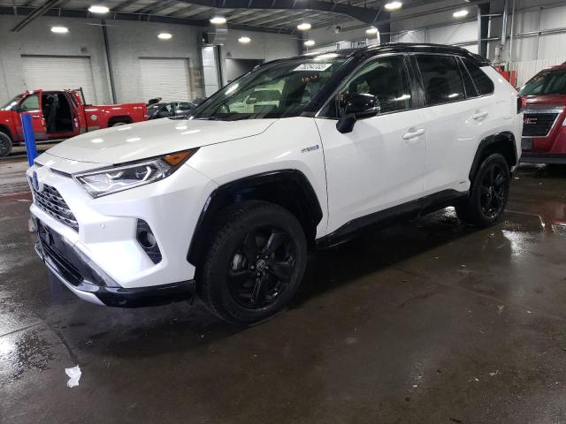 TOYOTA RAV4 XSE 2019 with VIN JTMEWRFV6KD520159 - Photo from auction