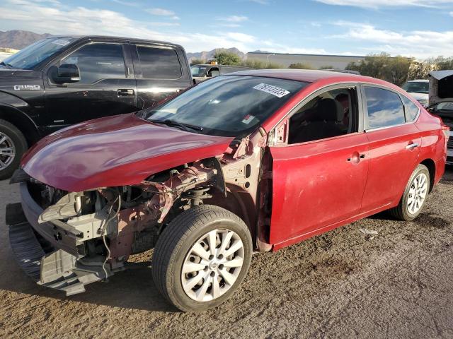 NISSAN SENTRA S 2014 with VIN 3N1AB7AP2EL684811 - Photo from auction