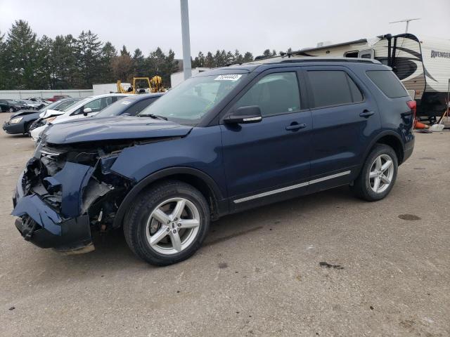 FORD EXPLORER X 2017 with VIN 1FM5K8D82HGD37444 - Photo from auction