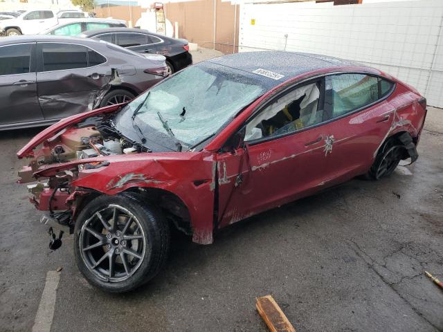 TESLA MODEL 3 2022 with VIN 5YJ3E1EBXNF288052 - Photo from auction
