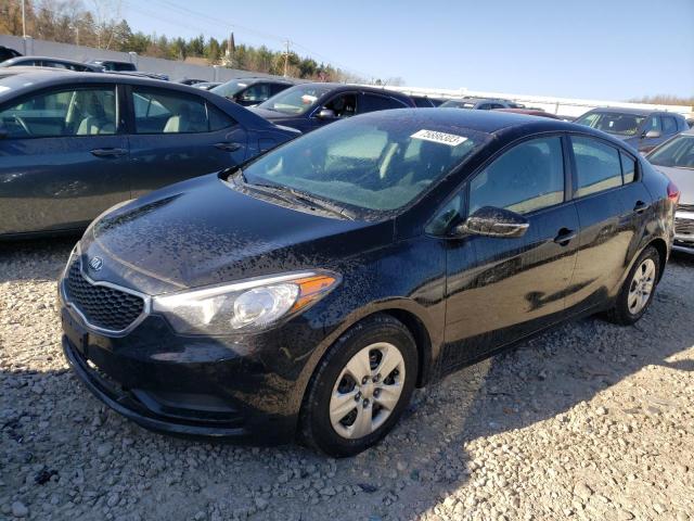 KIA FORTE LX 2015 with VIN KNAFX4A66F5436019 - Photo from auction
