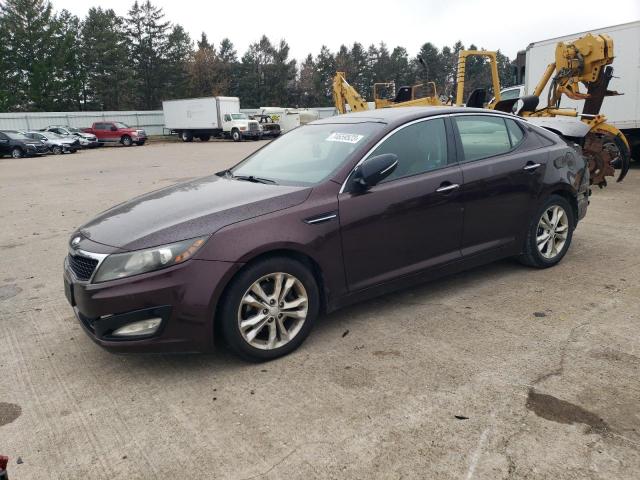 KIA OPTIMA EX 2013 with VIN 5XXGN4A76DG204504 - Photo from auction