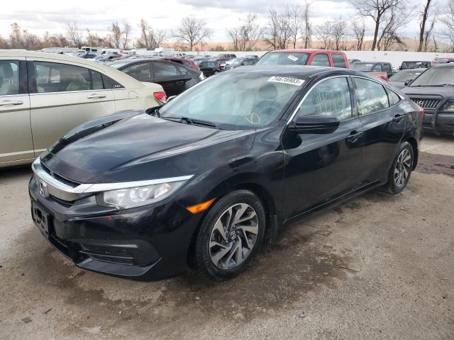 HONDA CIVIC EX 2017 with VIN 19XFC2F74HE075398 - Photo from auction