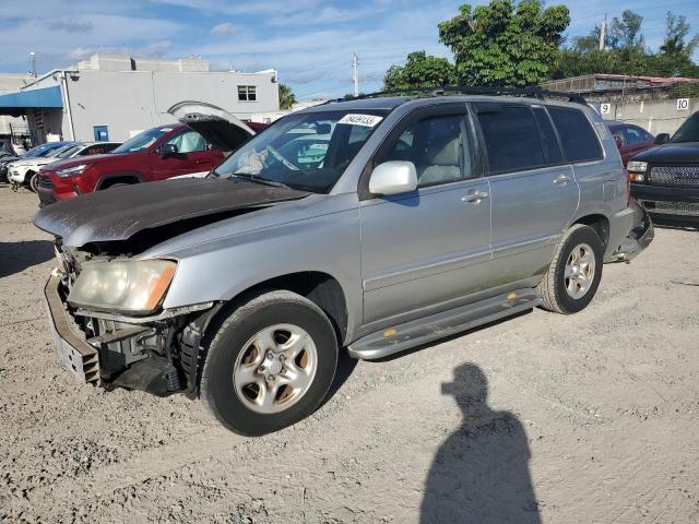 TOYOTA HIGHLANDER 2002 с VIN JTEGD21AX20030806 - Фото с аукциона