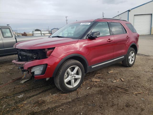 FORD EXPLORER 2017 with VIN 1FM5K8D81HGB63575 - Photo from auction
