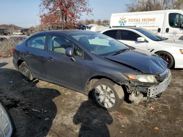 Photo 4 from auction – 2012 HONDA CIVIC LX with VIN 2HGFB2F58CH607963