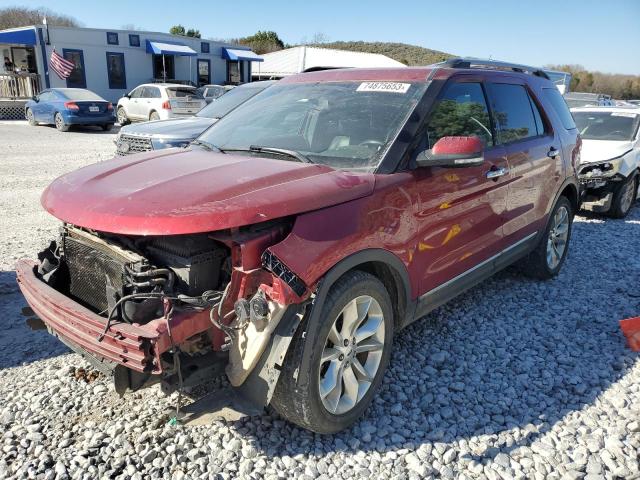 FORD EXPLORER L 2013 with VIN 1FM5K7F84DGC43356 - Photo from auction