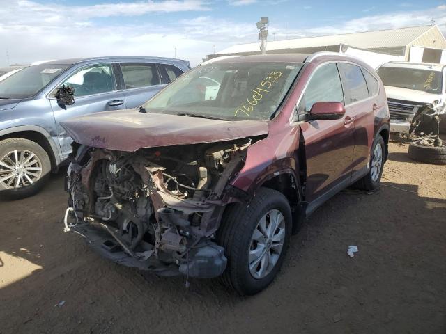 HONDA CR-V EXL 2012 with VIN 5J6RM4H73CL059285 - Photo from auction