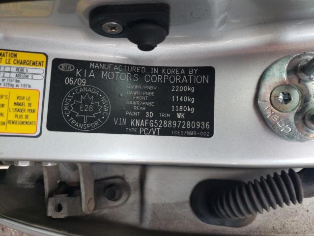 Photo 14 from auction – 2009 KIA RONDO BASE with VIN KNAFG528897280936