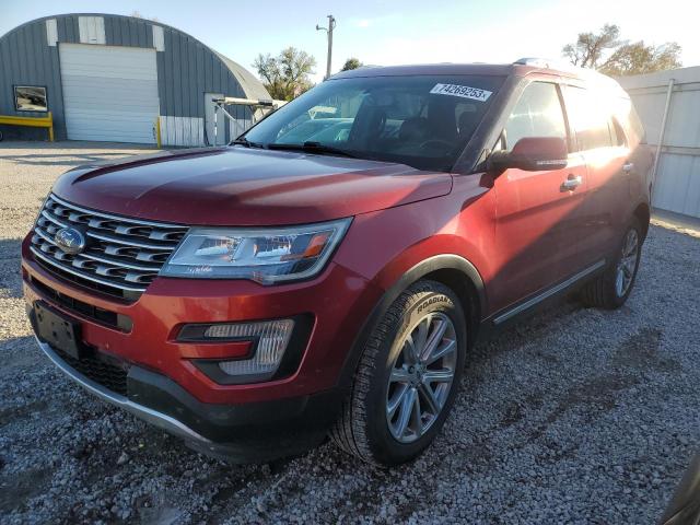 FORD EXPLORER L 2017 with VIN 1FM5K8F87HGC67341 - Photo from auction