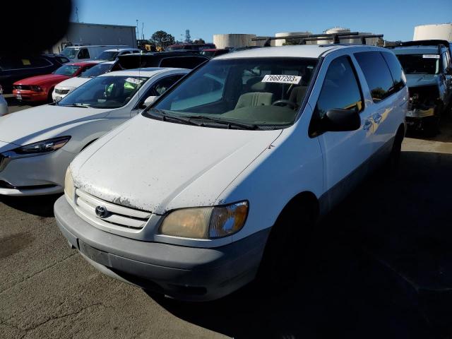 Photo 1 from auction – 2001 TOYOTA SIENNA CE with VIN 4T3ZF19C81U353480