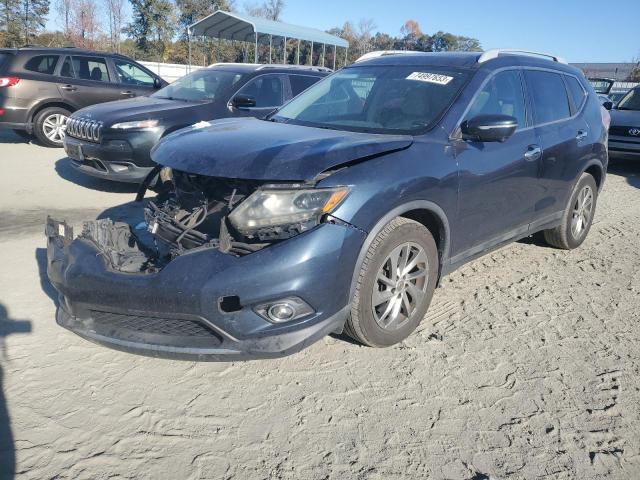 NISSAN ROGUE S 2015 with VIN 5N1AT2MT6FC913490 - Photo from auction