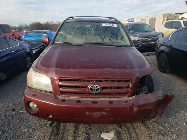 Photo 5 from auction – 2004 TOYOTA HIGHLANDER with VIN JTEDP21A440012816