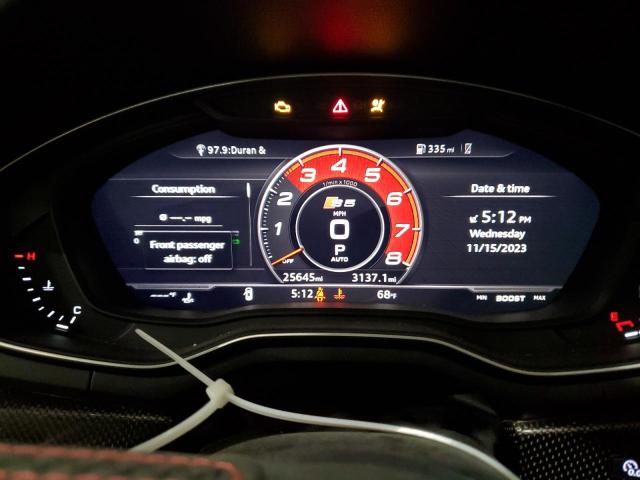 Photo 9 from auction – 2019 AUDI S5 PREMIUM with VIN WAUY4GF52KN001270