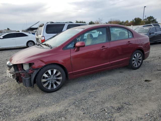 HONDA CIVIC EX 2009 with VIN 19XFA16819E015704 - Photo from auction