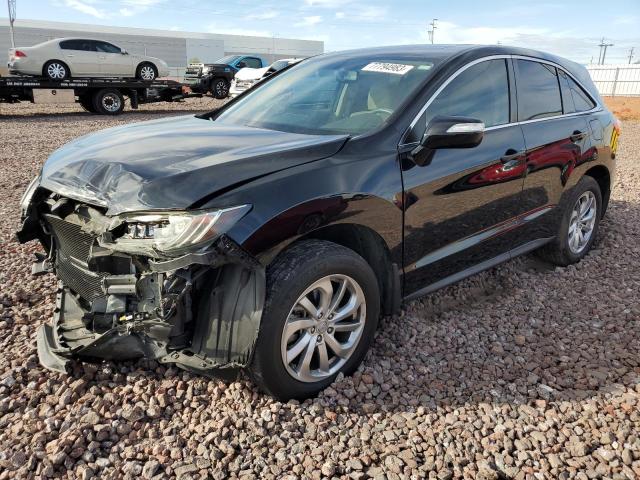 ACURA RDX TECHNO 2017 with VIN 5J8TB3H54HL020174 - Photo from auction