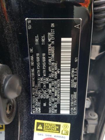 Photo 14 from auction – 2016 TOYOTA HIGHLANDER with VIN 5TDZKRFH7GS186226