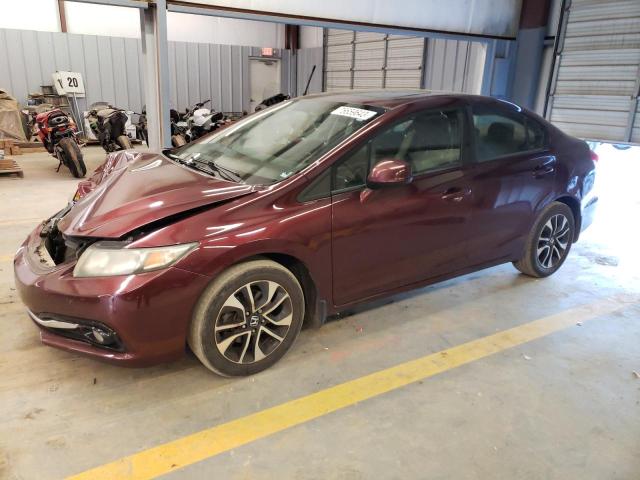 HONDA CIVIC EXL 2013 with VIN 19XFB2F93DE021489 - Photo from auction